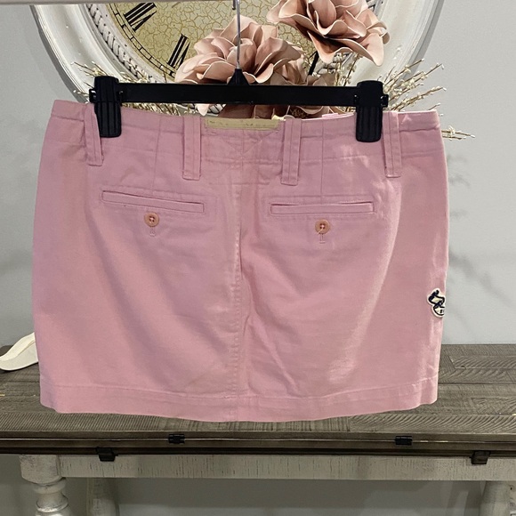 Rugby Ralph Lauren Pink and Navy Mini Skirt - Picture 2 of 5